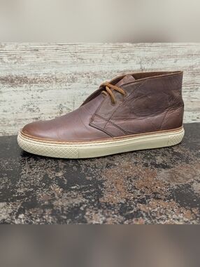 Mens Frye Chukka Boots Sz 9.5 Used Brown Leather 3480349-COG Distressed Blemish